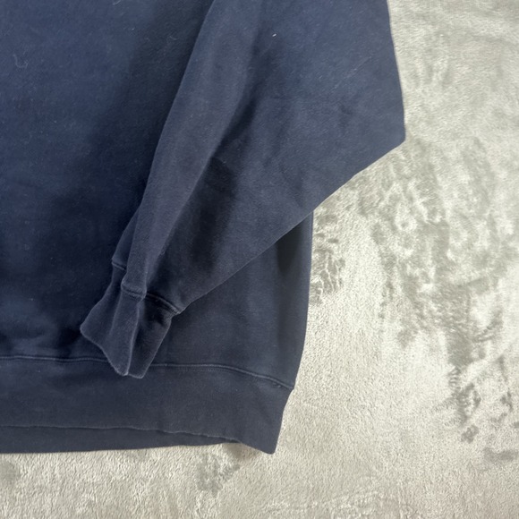 Vintage Disney Store Tigger Crewneck Sweater Men's Small Navy Cute Cartoon 90s - Picture 10 of 15